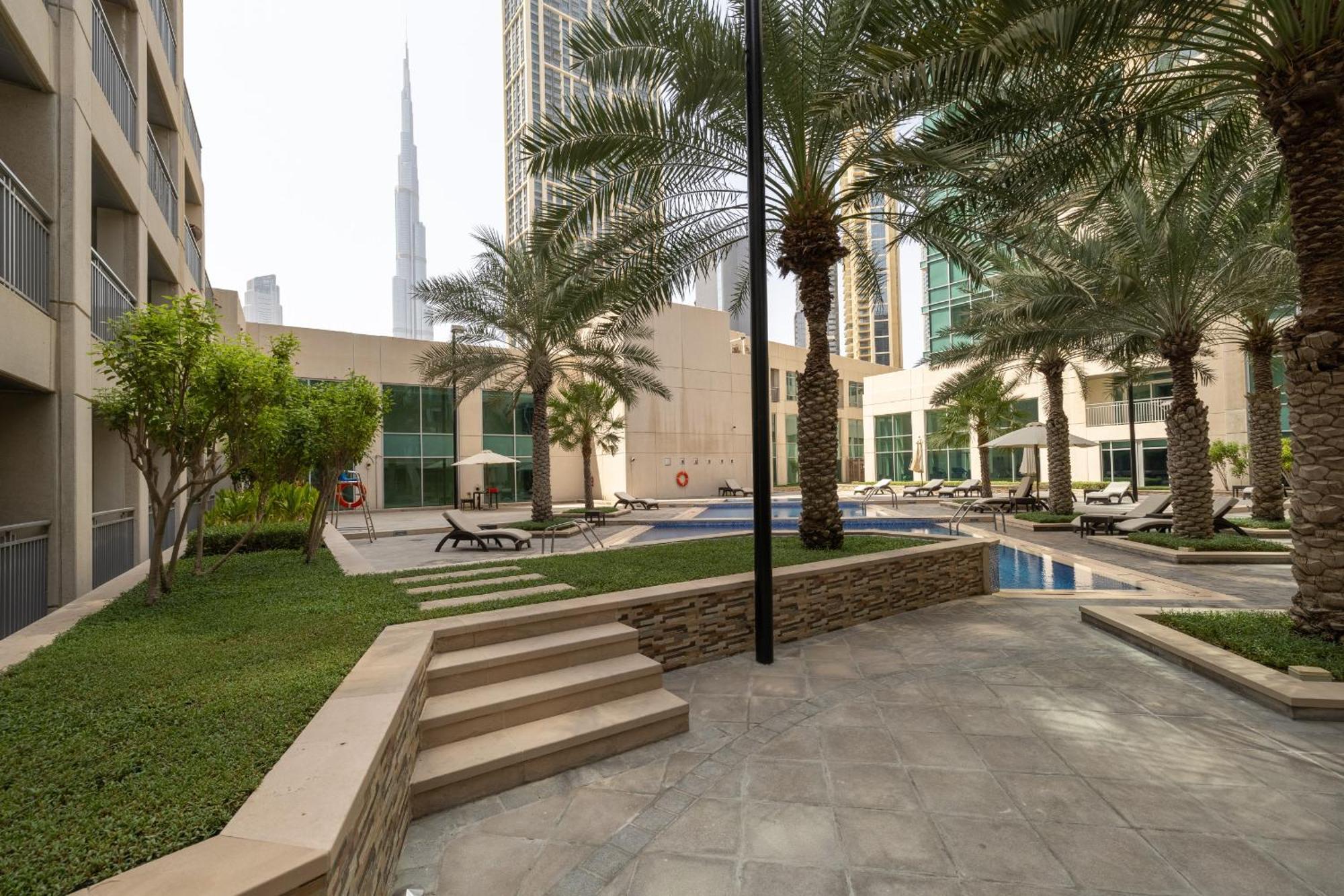 Upgraded Apartment With Stunning Burj Khalifa View Dubaj Zewnętrze zdjęcie