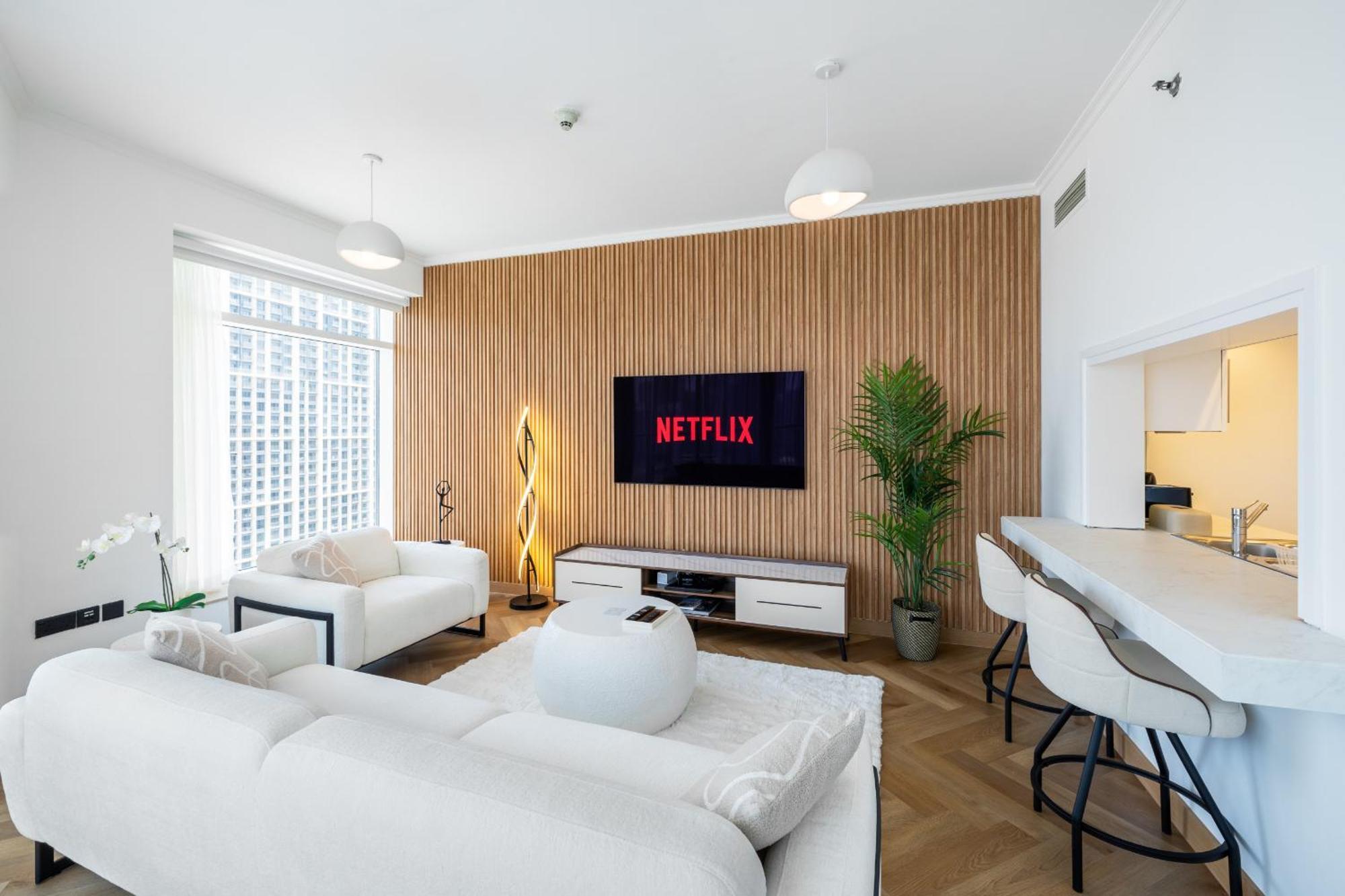 Upgraded Apartment With Stunning Burj Khalifa View Dubaj Zewnętrze zdjęcie